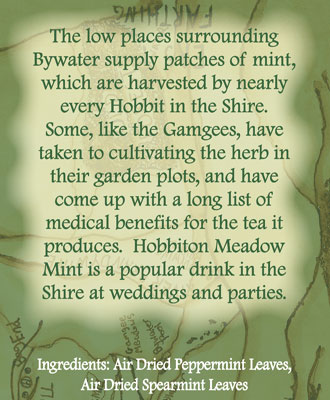 Hobbiton Meadow Mint Tea Back