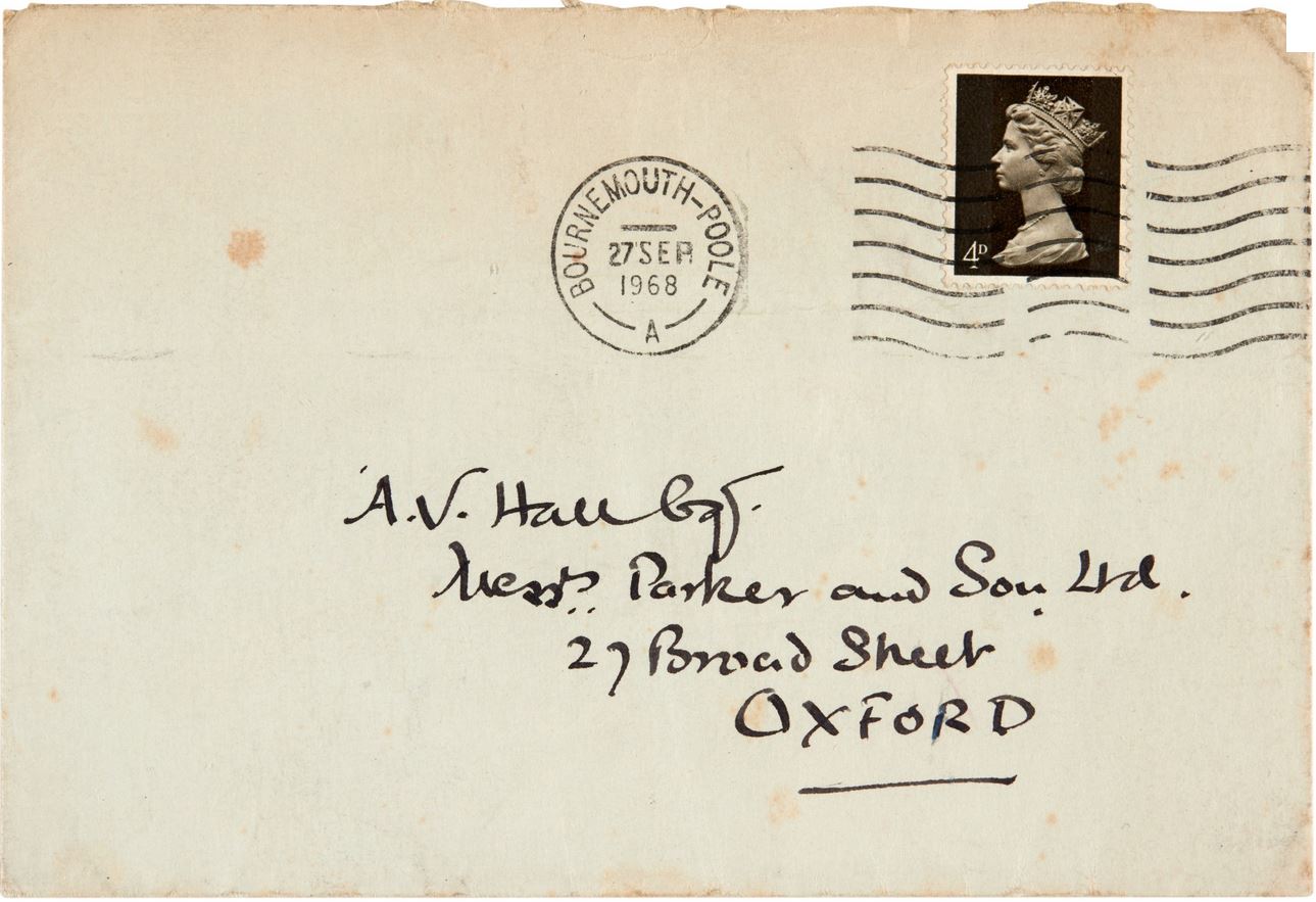 1968-09-28 Dear Mr Hall-envelope.JPG