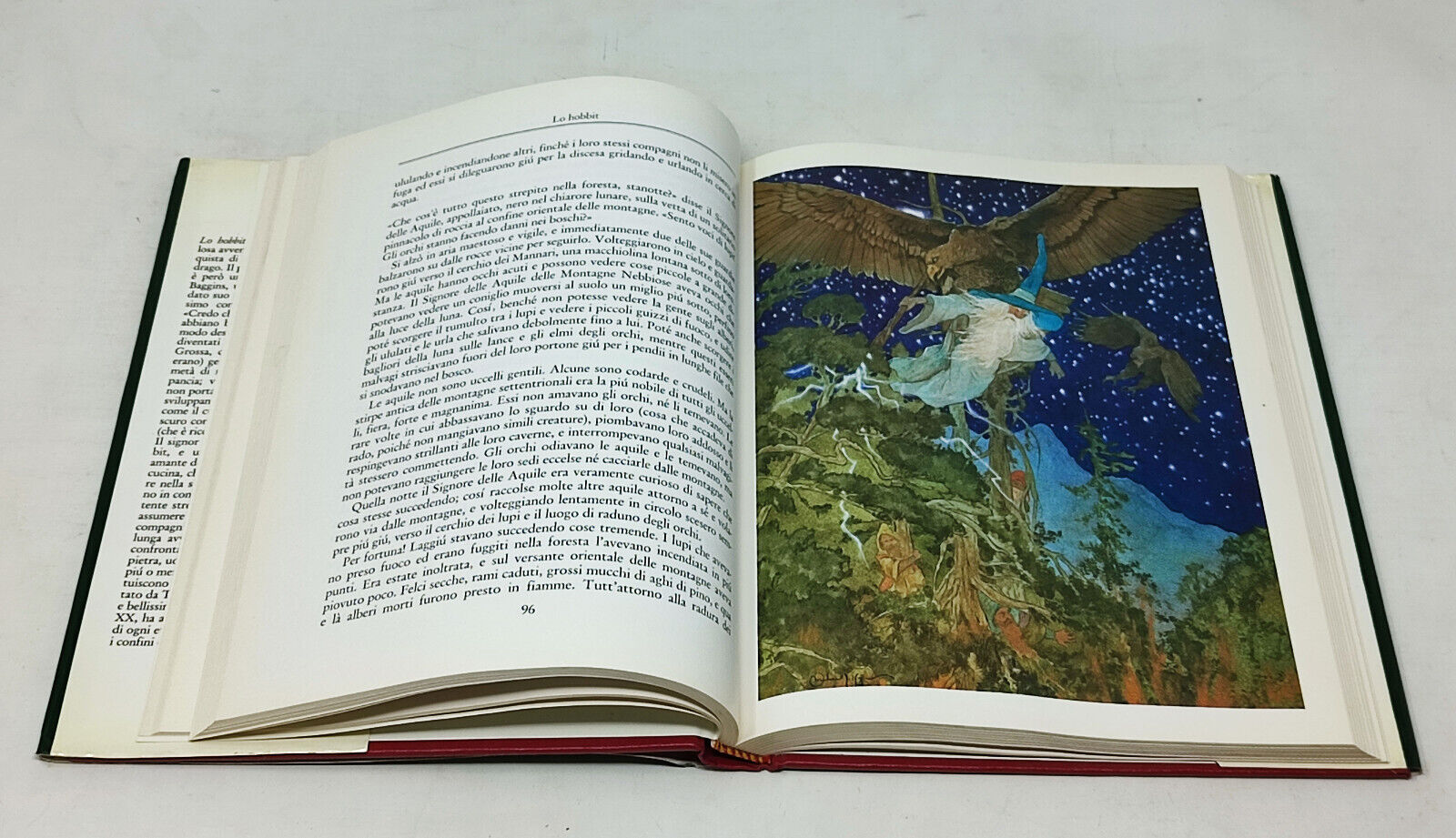 TCG - Tolkien LO HOBBIT O LA RICONQUISTA DEL TESORO Mondadori 1986 I