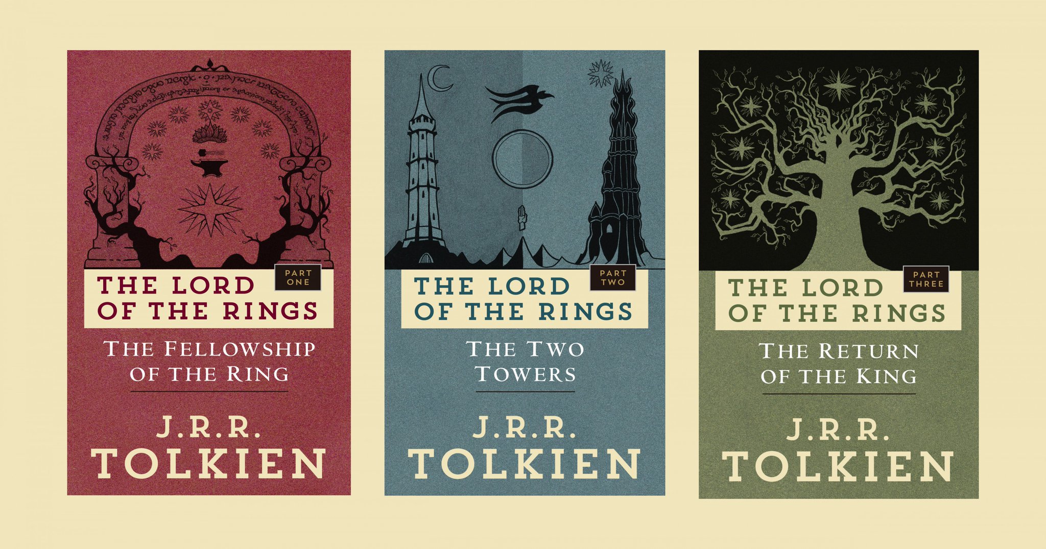 TCG - Del Rey reveals new covers for The Lord of the Rings ...