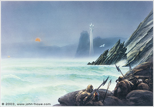 TCG - The History of Middle-earth 2023-24 artwork from John Howe